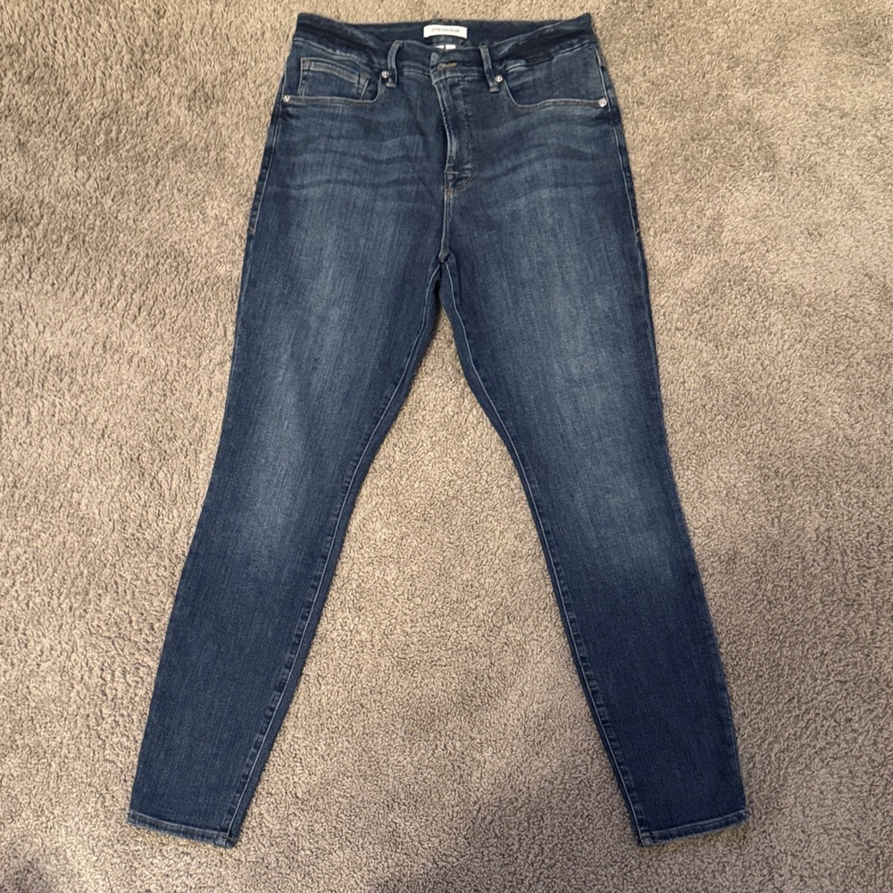 Good American Dark Blue Skinny Jeans